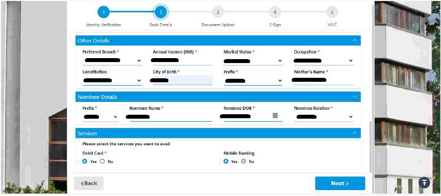 open account in jk bank online